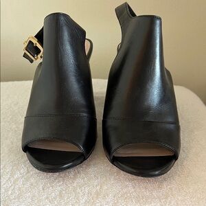 Black Leather Women's Shoes by Vince Camuto